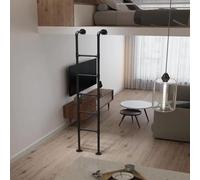 Échelle d'escalade murale pour lit superposé, fenêtre de sous-sol, échelle d'escalade d'urgence, échelle d'escalade d'incendie, double échelle de montée peu encombrante, 210 cm