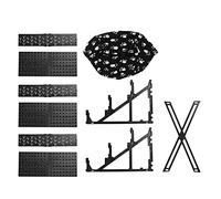 Échelle d'escalade pour Animaux de Compagnie, 3 Niveaux, Portable, antidérapant, Amovible, pour Chiens et Chats, Housse légère et Durable en Flanelle, 45x35x31cm