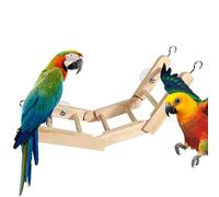 Échelle d'oiseau pour perroquets - Échelle d'escalade en bois - Jouet multifonction à bec - Jouet d'escalade pour se tenir debout, grimper, se reposer