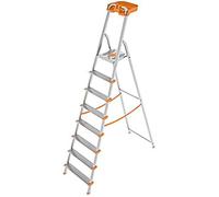 Echelle domestique - COLOMBO - S108A08P - Rouge - Légère et facile à ranger - Lot de 100 pièces