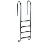 Echelle droite 2 marches inox