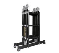 échelle Échelle Multi-usages, Pliable et Extensible, certifiée, for escaliers, décoration et Grenier. escamotable