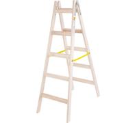 Echelle échelon A 5 échelons échelle de peintre en bois 150kg 1,6m