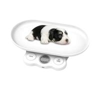 Échelle électronique pour chiens, poids de chat électronique 15 kg, facile à manier multi-usages pour animaux de compagnie de haute précision pour maison, hôpital, ferme, marché, cuisine, voyage