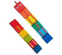 Échelle En Bois À Rabat Coloré Pour Enfants, Jouets D'Apprentissage Rétro, Éducatifs, À Décompression Sensorielle, Prix