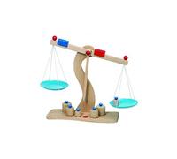 ECHELLE EN BOIS AVEC POIDS 6 30 X 10 X 31 CM