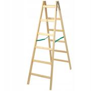Échelle en bois KADAX, échelle à tréteaux jusqu'à 150 kg, échelle de peintre ...