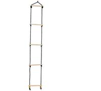 Échelle Corde Noire 5 barreaux Bois pour portique h190-250cm