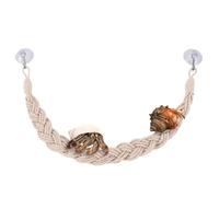 Échelle en corde de 60 cm, jouet en laine, branche de vigne grimpante, décoration d'aquarium de reptiles, grenouille, gecko à crête, lézard, serpent, habitat terrarium, aquarium, vivarium, accessoire