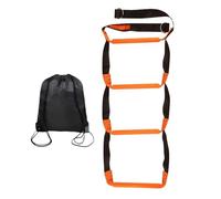 Échelle en corde de bateau - Échelle d'embarquement pliable à 4 niveaux, 272,2 kg pour embarquement marine robuste | Kayak Canoë portable avec sac de rangement - Pour bateau gonflable, yacht, bateau à