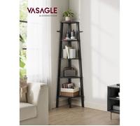 Échelle Étagère à 5 niveaux - VASAGLE - Style Industriel - Gris Anthracite et Noir Mat