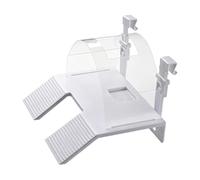 Échelle grimpante pour tortue, rampe à double niveau pour un mouvement confortable, programme de repos surélevé avec fonction de détente, accessoire pour reptiles pour installation d'habitat