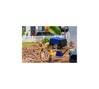 Faller H0 Ouvrier de construction avec compresseur peint, debout