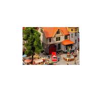 Échelle H0 Kit FALLER 130649 Hôtel de Ville Avec Garage Pompiers Neuf Emballage