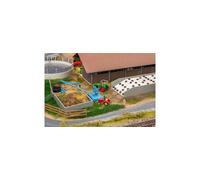 Échelle H0 Kit FALLER 130678 Silo Et Bouse avec Grue Neuf Emballage D'Origine