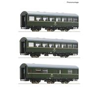 Échelle H0 Roco 6200009 - 3-tlg. Jeu 1 : Train, Dr Neuf Emballage D'Origine