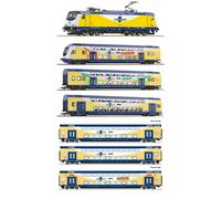 Échelle H0 Roco 7510037 - 6210105 - 6200106 - 6200107 - 7-tlg. Train Métronome