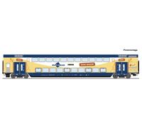 Échelle H0 Roco AC 6220107 - Voitures à Double Étage 2. Classe, Métronome Neuf