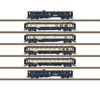 Rame de 6 voitures "Edelweiss Pullman Express" avec éclairage, CIWL, Ep II - TR