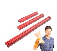 Échelle Ingénieur - Ensemble de 3 Outils de Dessin Architecture Robustes - Règle de Mise à l'Échelle Architecturale en Métal - Pour Le Travail Du Bois, L'Ingénierie,