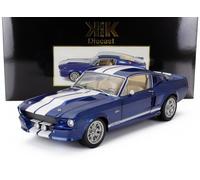 ÉCHELLE KK 1/12 FORD MUSTANG SHELBY GT500 1967 BLEU MODÈLE STATIQUE MOULÉ DIE