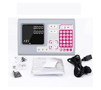 Échelle linéaire, 2 Axis Big Digital Readout DrO Kit Kit 2 et 2 PCS 5U Règle optique linéaire à l'échelle de verre linéaire for la moulin(One Piece DRO)