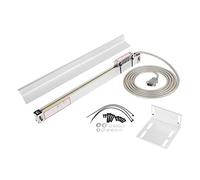 Échelle linéaire, 300 mm 12 "encodeur linéaire optique de règle de mesure électronique de compteur de lecture de moulin de tour pour le DRO de JCS900-2AE/3AE