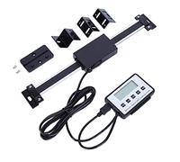 Échelle linéaire à lecture numérique, 0 à 150Mm de la balance linéaire de tour à affichage numérique LCD, DRO Kit de lecture numérique linéaire à distance pour fraiseuses et tours