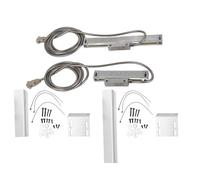 Échelle linéaire de fraisage, encodeur de voyage de précision 5 um de 50 à 150 mm compatible avec le boîtier en aluminium JCS900 2AE / 3AE DRO pour précision de tour CNC plus