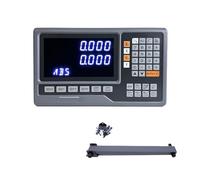 Échelle linéaire DRO, HS800-2P 2 axes tour fraiseuse DRO lecture numérique AC110-240V for encodeur optique linéaire