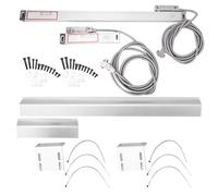 Échelle Linéaire Numérique 200mm + 600mm, Alliage Aluminium, Précision 5um, pour Fraiseuse et Tour, JCS900 3AE, 2 Pièces