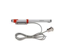 Échelle linéaire numérique précise KA-200 16 mm x 16 mm Règle linéaire mince KA200 30 mm-110 mm 0,005 mm TTL Règle à grille mince Encodeur optique pour tours de fraiseuses, accessoires de montage(KA-2