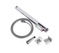 Échelle linéaire numérique précise Règle de réseau d'encodeur optique de haute précision 1um 5V TTL 50mm-400mm for meuleuse et tour pour tours de fraiseuses, accessoires de montage(300mm travel 0.001m