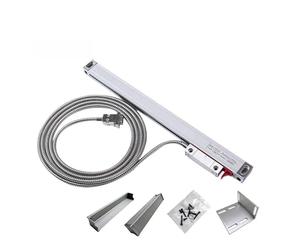 Échelle linéaire numérique précise Tour de fraisage de haute précision 0,005 mm, meuleuse DRO, échelle en verre linéaire 100 200 300 400 mm, course TTL, résolution 5 um, qualité industrielle pour tour