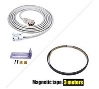 Échelle linéaire numérique précise Tour de fraisage de haute précision, meuleuse DRO, échelle magnétique 5 V, encodeur linéaire magnétique 0,005 mm pour tours de fraiseuses, accessoires de montage(MSR
