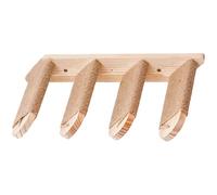 Échelle murale en bois pour chats - Économie d'espace - Échelle d'escalade verticale pour chats d'intérieur - Centre d'activités de jeu à plusieurs niveaux - Meubles en bois pour animaux domestiques