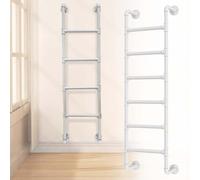 Échelle murale en métal pour la maison, échelle de sécurité robuste pour grenier, sous-sol et balcon