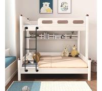 Échelle murale en métal robuste pour lit superposé - Échelle d'escalade d'urgence pour loft, cave, dortoir, bibliothèque, terrasse, camping-car