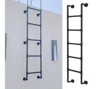 Échelle Murale Peu encombrante pour Lits superposés, permettant Un accès Facile aux Deux Personnes. Solution idéale pour Sortir du Grenier et du sous-Sol. Installation Rapide pour Une Escala