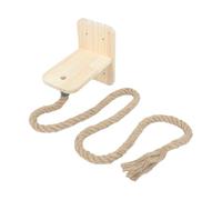 Échelle Murale pour Chat en Corde, Accessoire Escalade 1,58m en Jute | Chats et Chatons, Usage Balcon et Extérieur, Couleur Kaki, Remplace un Élément D’arbre à Chat