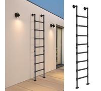 Échelle murale pour lit superposé - Echelle de secours pour fenêtres de sous-sol et greniers - Capacité de 150 kg