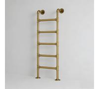 Échelle Murale pour Lit Superposé,Industrielle Échelles De Sortie d'urgence,Échelle De Secours Métallique en Fer,Échelles d'escalade Intérieures Extérieures,pour Dortoir,Maison(Gold,105cmx45cm)