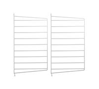 String Furniture Montant latéral mural - blanc - Set de 2 - 50 x 30 cm