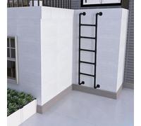 Échelle Murale Suspendue Facile à Installer - 1 m, 1,25 m, 1,45 m, 1,5 m, 1,8 m, 2 m, 2,7 m, 3 m, échelle de Secours intérieure pour dortoirs et Appartements, Taille Personnalisable(220cm/87in)