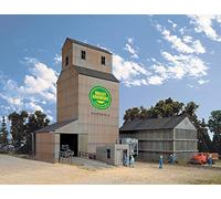 échelle N - Kit de montage SILO avec Stock et Bureau