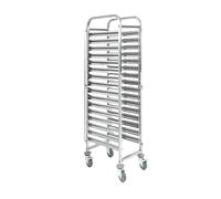 Echelle Pâtissière Inox 16 Niveaux - 600 x 400 mm