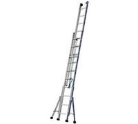 Échelle Platinium 300 coulisse à corde 2 plans TUBESCA - 2.97 à 4.93 m - 02432310 G