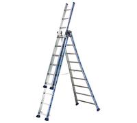 Échelle Platinium transformable 3 plans 4,89 m TUBESCA-COMABI 2443607