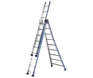 Échelle Platinium transformable 3 plans 5,17 m TUBESCA-COMABI 2443608