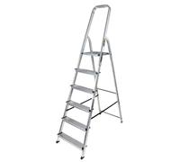 Échelle Pliable En Aluminium 6 Niveaux Avec Plateforme Échelle Escabeau